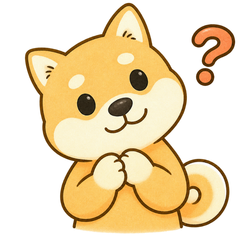 よく分からないワン！