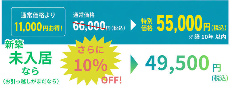 住宅チェック総合パックの価格
