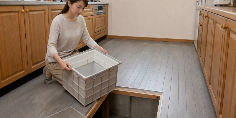 床下点検口の例