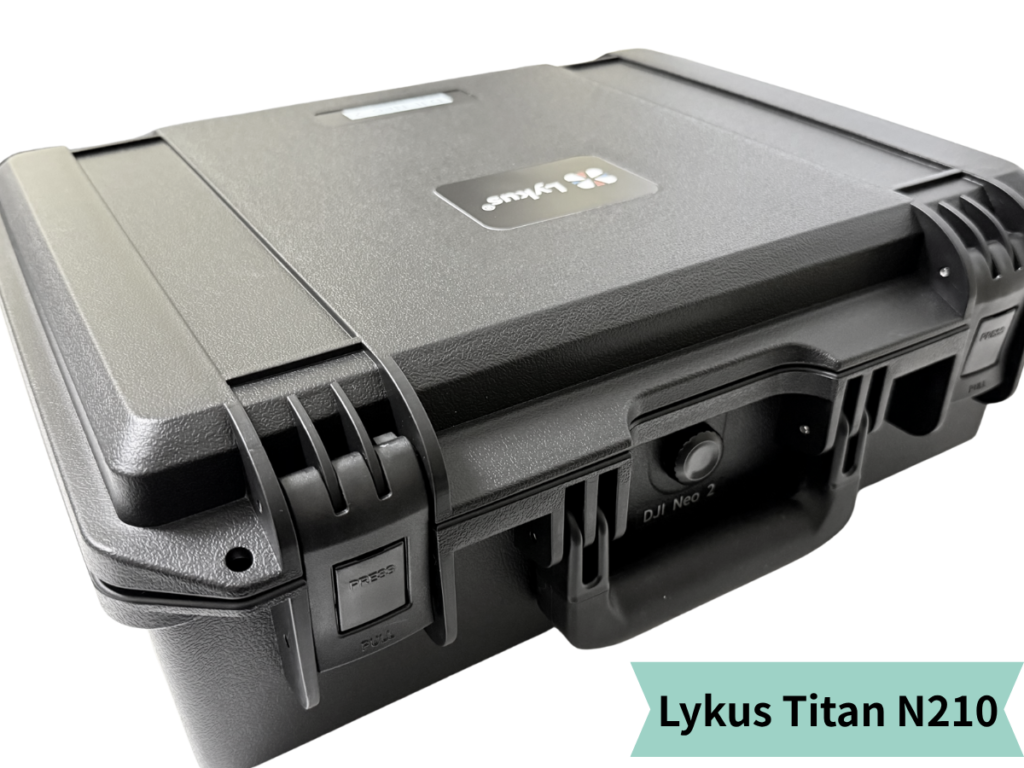 Lykus Titan N210 防水ケース（DJI Neo 2 Motion Fly Moreコンボ用）